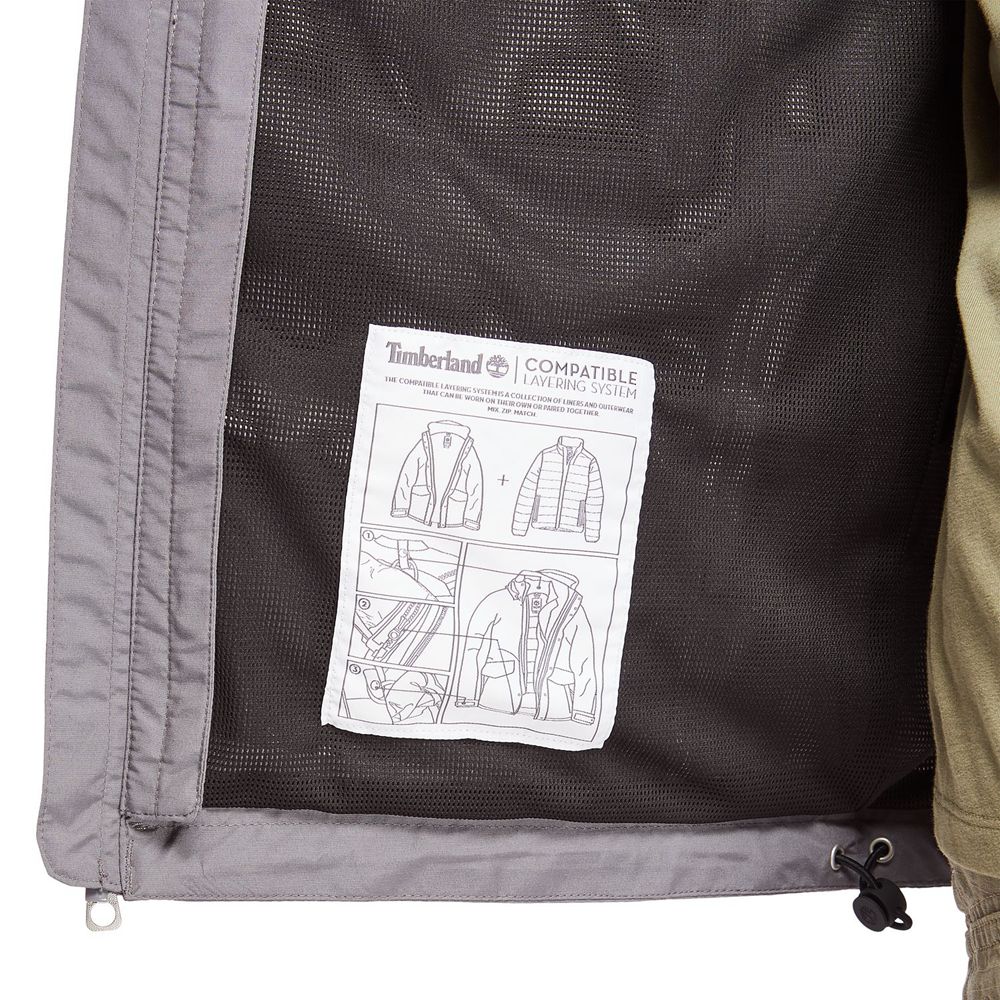 Chaquetas Timberland Hombre Ragged Mountain Waterproof Gris - Chile WVD-961240